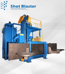 Swing Table Shot Blasting Machine